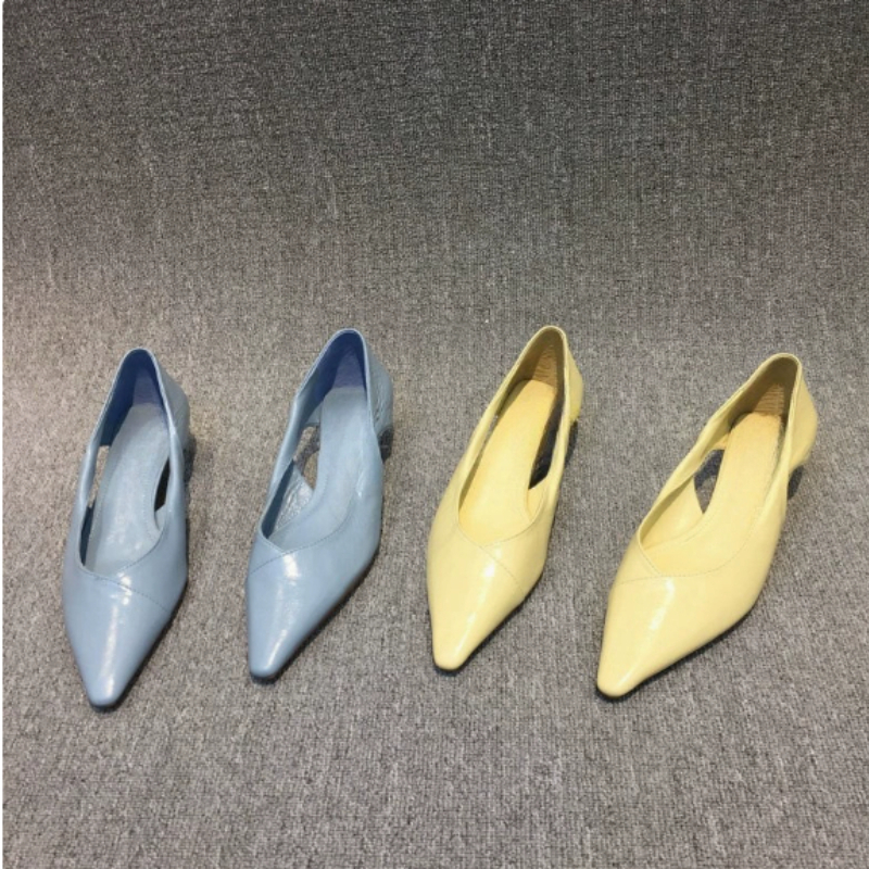 Women Shoes Elegant - Woman Elegant French Square Toe Mary