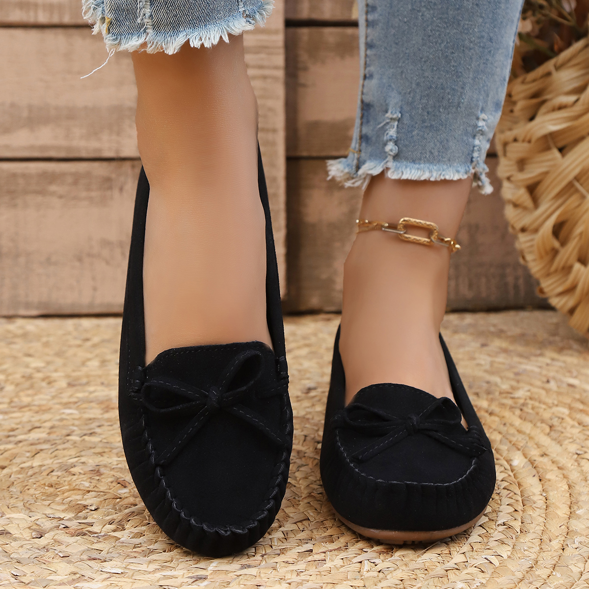 Women Shoes Elegant - Spring and Autumn Elegant Round Toe