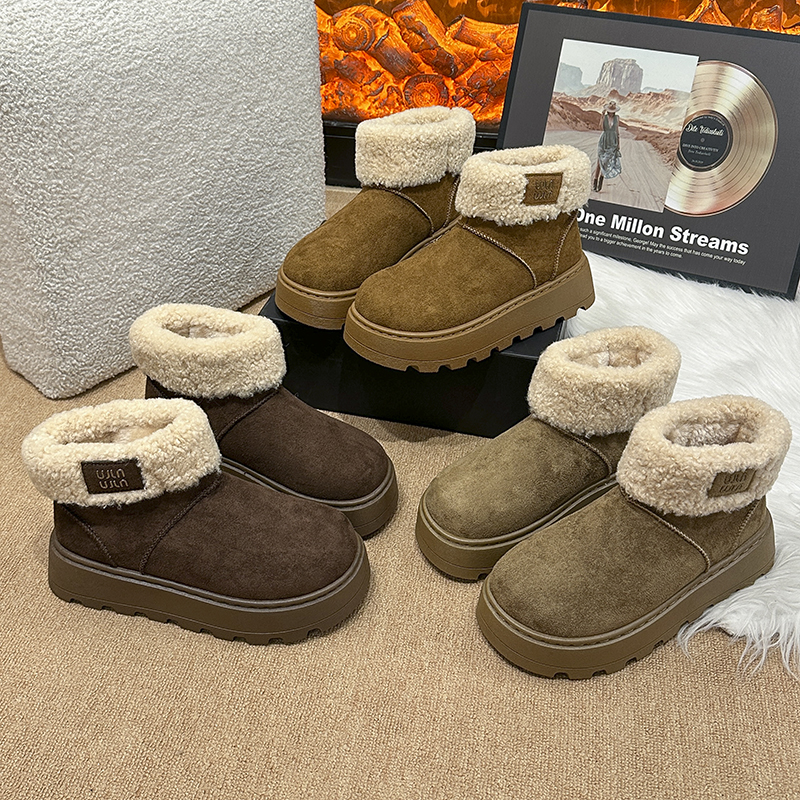 Women Shoes Must Have - Women's Elegant Fleece-Lined Warm Winter Shoes