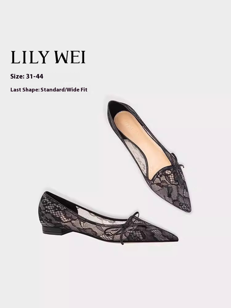Flat stiletto heels spring and - Wide Fit Heels avis et prix