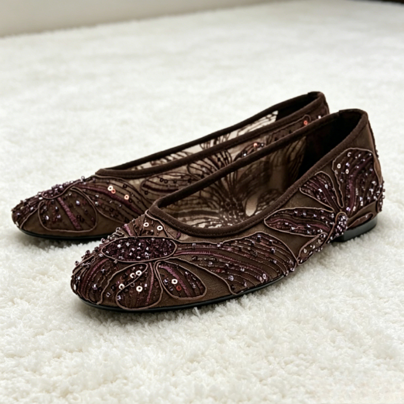Luxury Designer Ballet Flats f - Women Shoes Elegant avis et prix