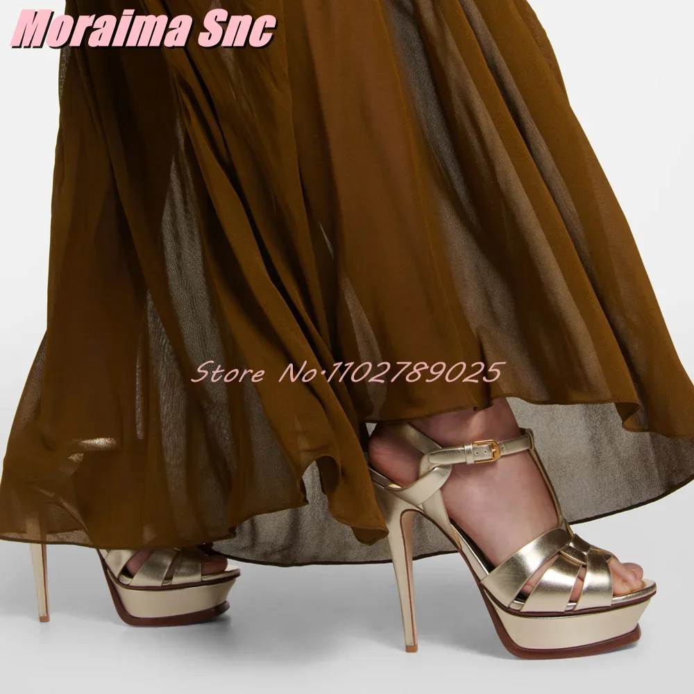 Platform Waeve T-strap Square  - Wide Fit Heels avis et prix
