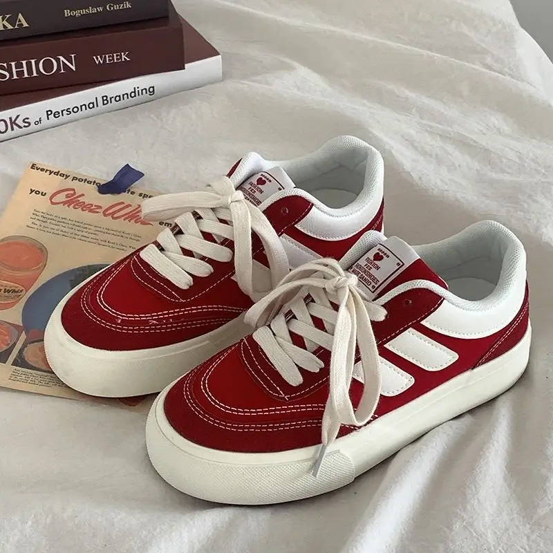 2024 New Red Women Vulcanize S - Women Shoes Vans avis et prix