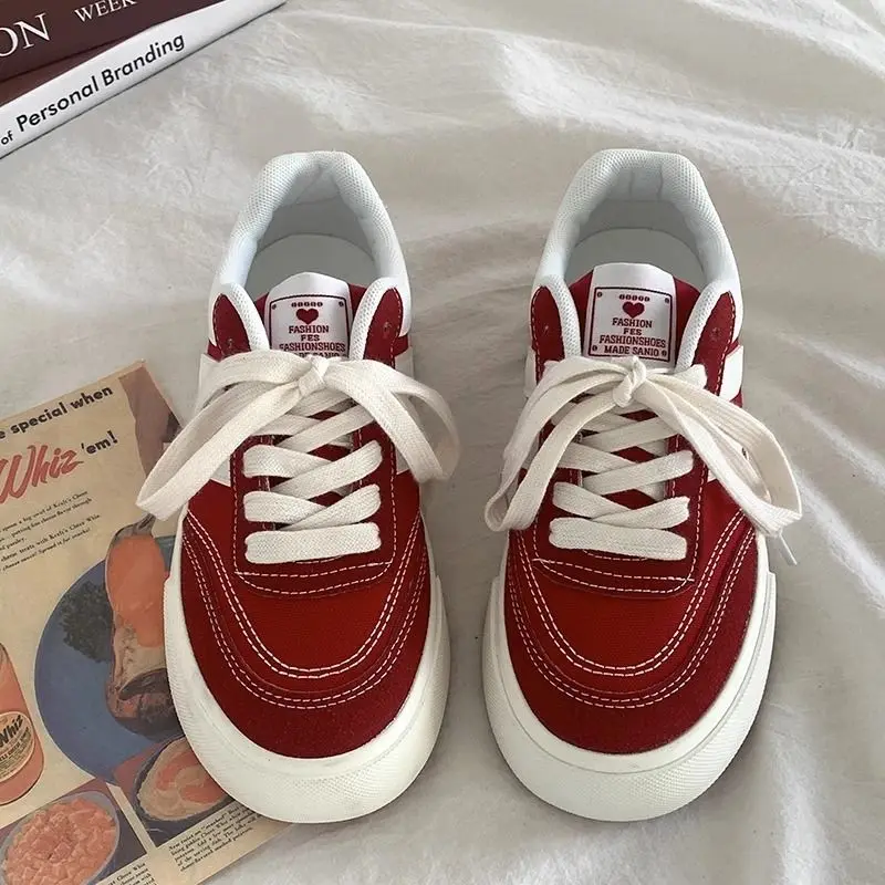 2024 New Red Women Vulcanize S - Women Shoes Vans avis et prix