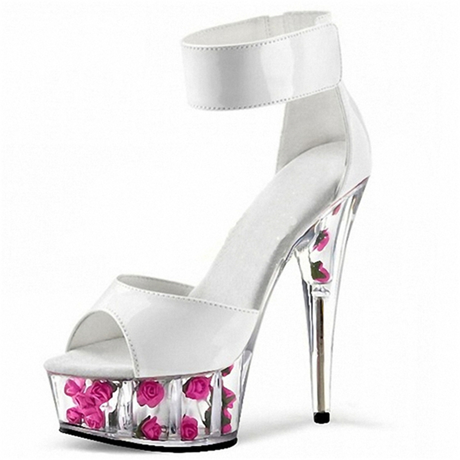 Neo Gothic Heels 15cm - Black  - Wide Fit Heels avis et prix