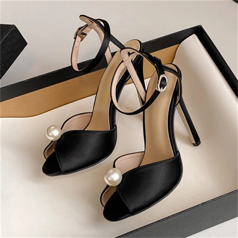 Eilyken Sexy String Bead Open  - Peep Toe Heels avis et prix