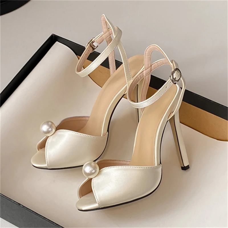 Eilyken Sexy String Bead Open  - Peep Toe Heels avis et prix
