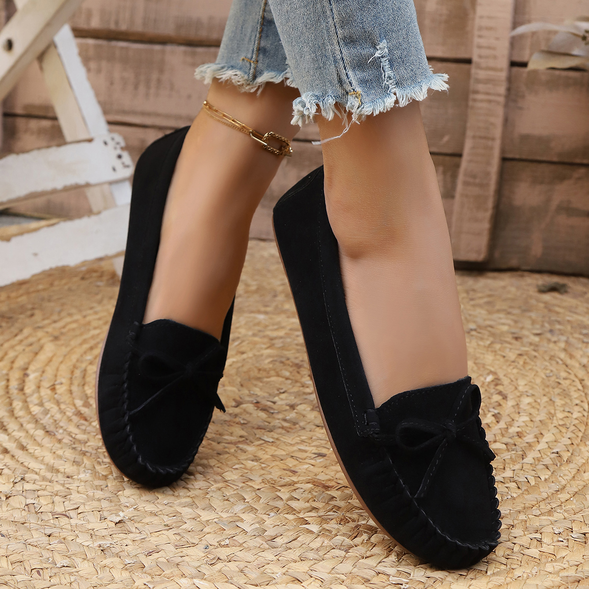 Spring and Autumn Elegant Roun - Women Shoes Elegant avis et prix
