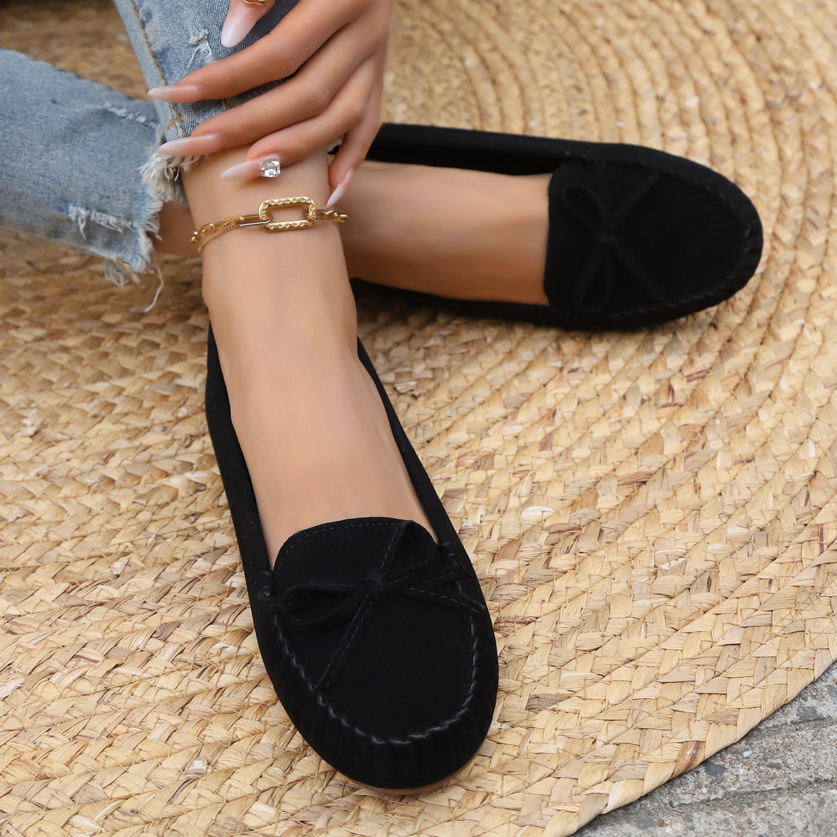 Spring and Autumn Elegant Roun - Women Shoes Elegant avis et prix
