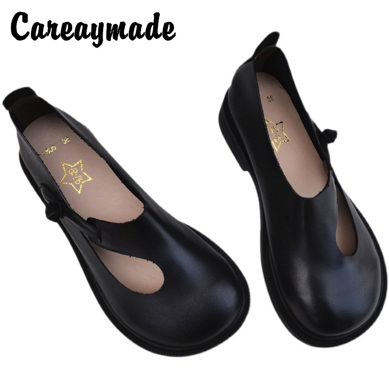 Careaymade-Genuine leather big - Women'S Shoes Everyday avis et prix