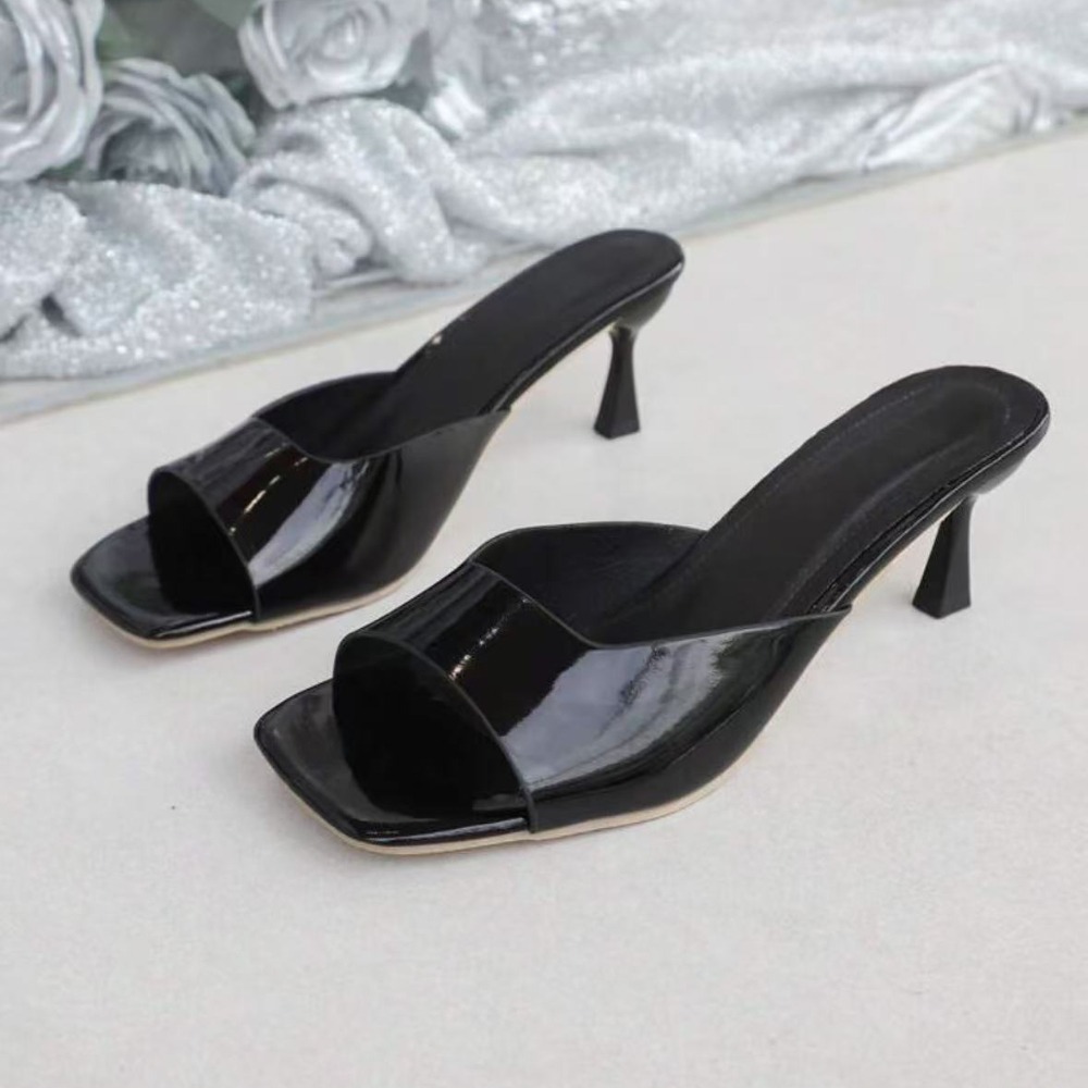 Fashion Fish Mouth Slippers Su - Peep Toe Heels avis et prix