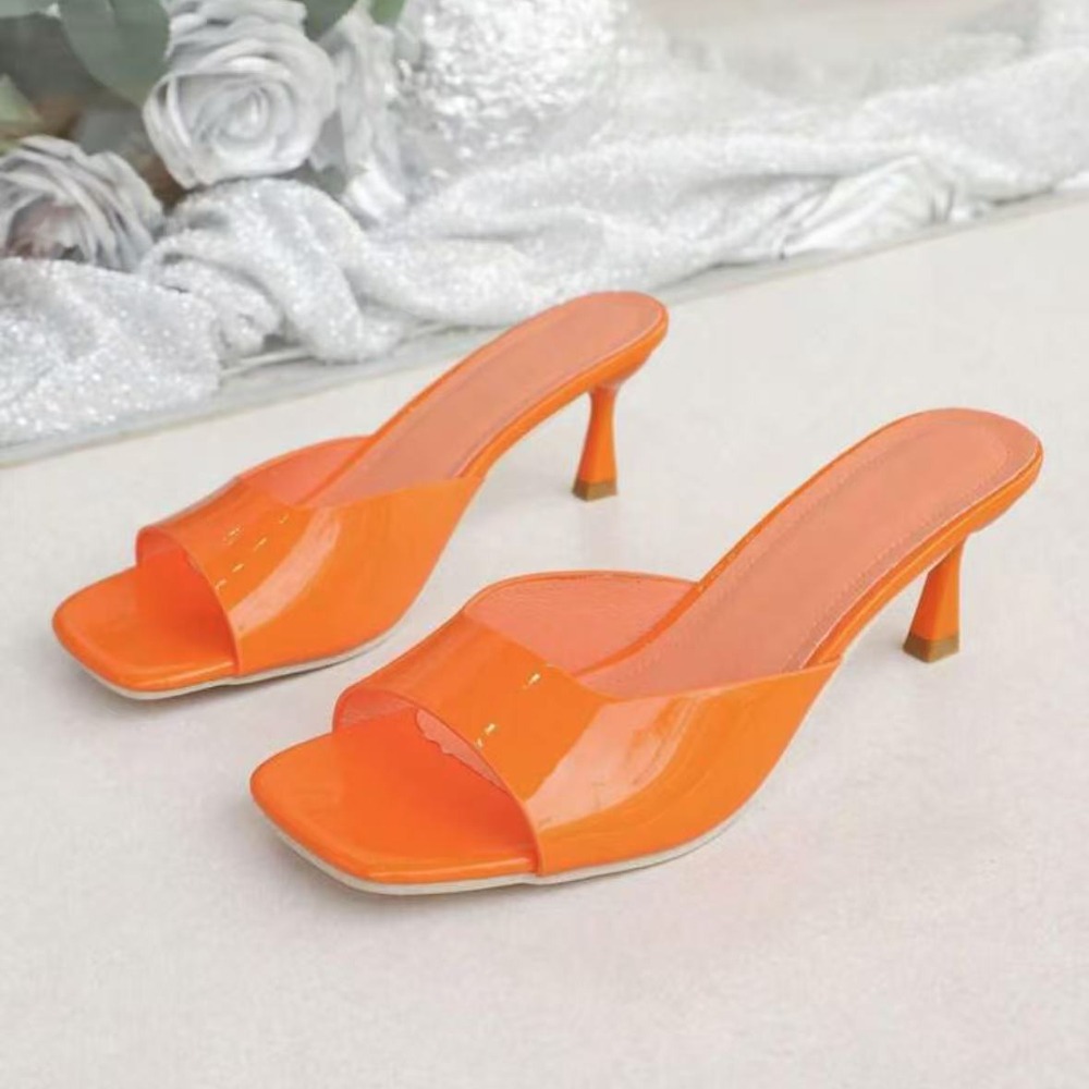 Fashion Fish Mouth Slippers Su - Peep Toe Heels avis et prix