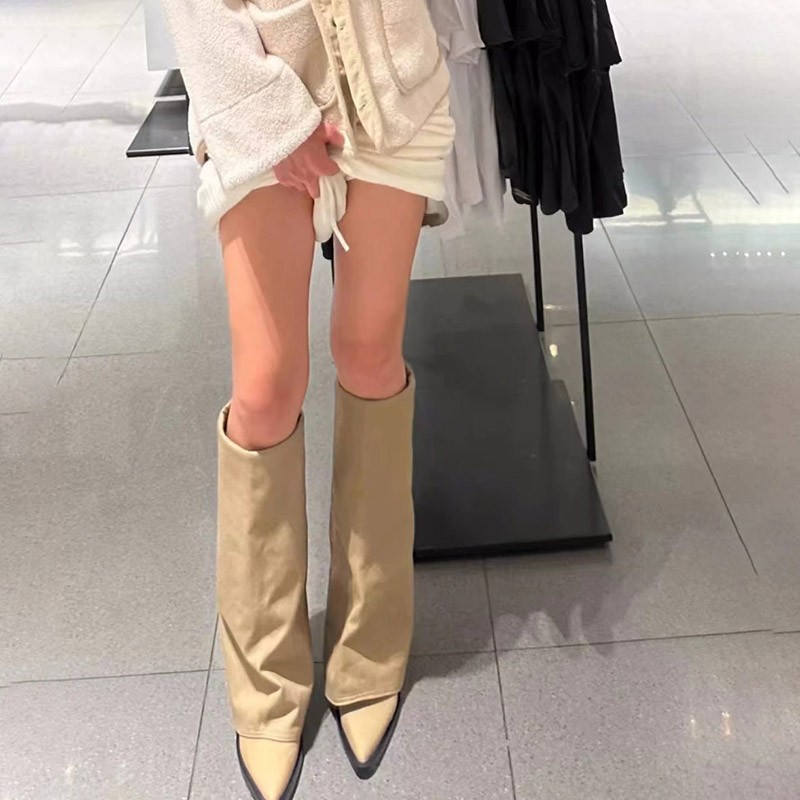 Pointed Toe Coarse Following K - Wide Fit Heels avis et prix