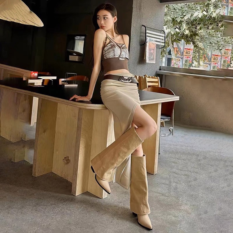 Pointed Toe Coarse Following K - Wide Fit Heels avis et prix