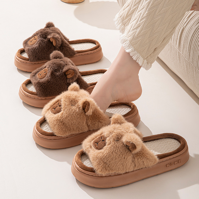 Hemp Cartoon Women's Slippers  - Women'S Shoes Everyday avis et prix
