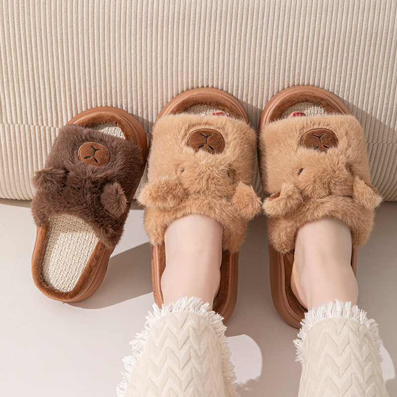 Hemp Cartoon Women's Slippers  - Women'S Shoes Everyday avis et prix