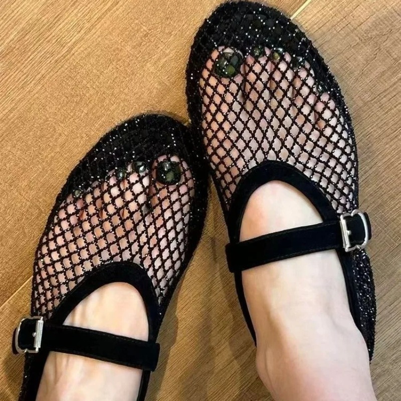 Hollow Rhinestone Baotou Sanda - Women'S Shoes Everyday avis et prix