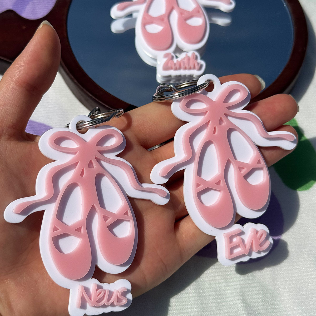 Custom Name Acrylic Keychain P - Women Shoes Name avis et prix