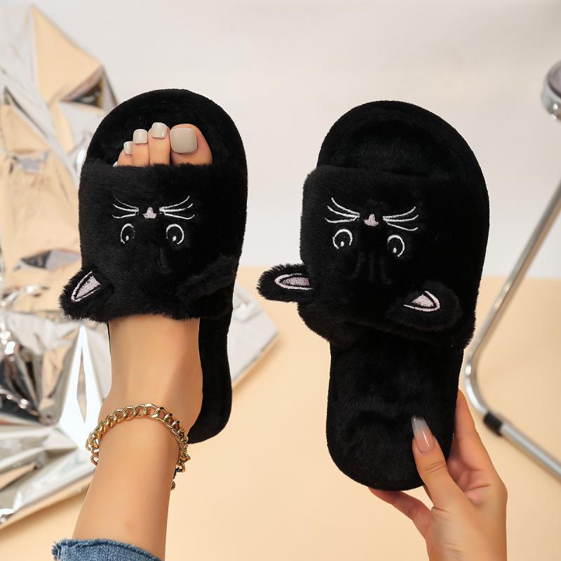 Casual Fluffy Women's Slippers - Women'S Shoes Everyday avis et prix