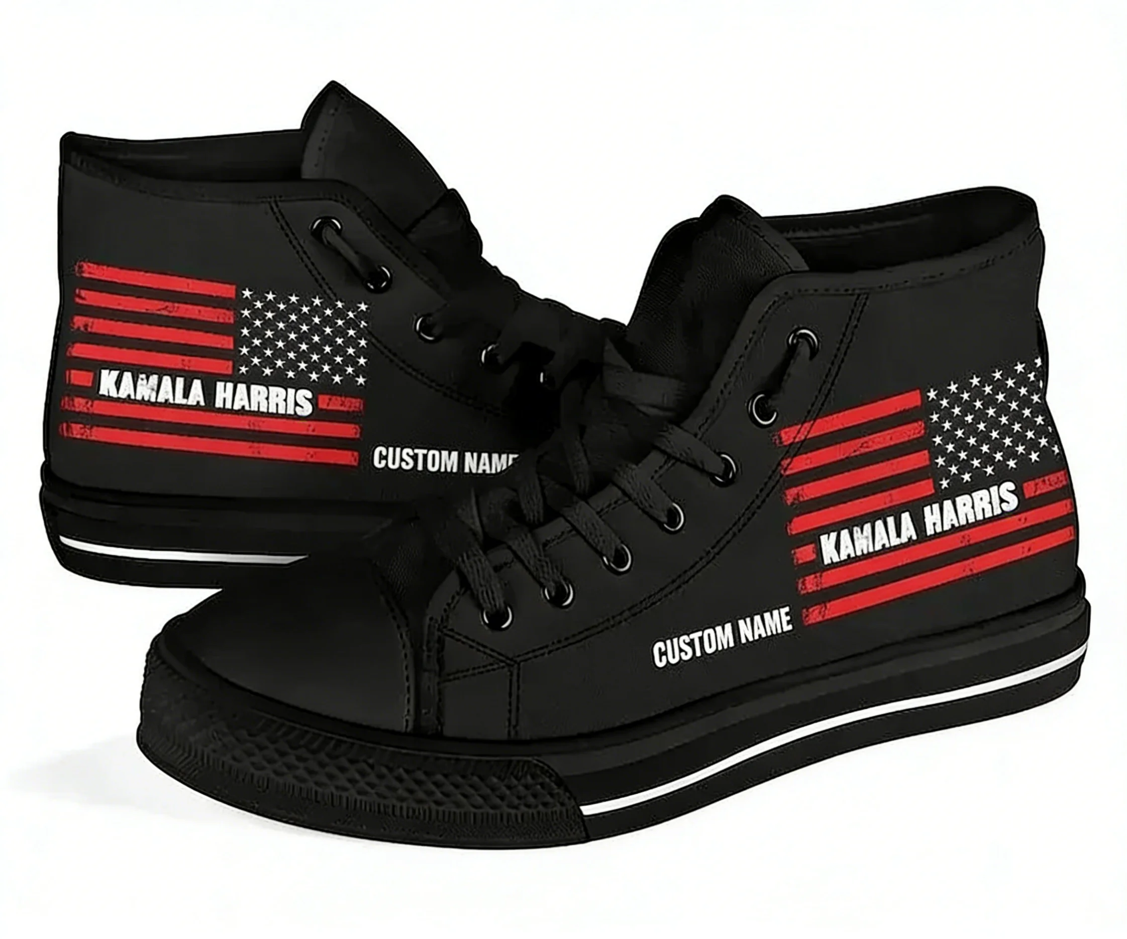 Elections Custom Name High Top - Women Shoes Name avis et prix
