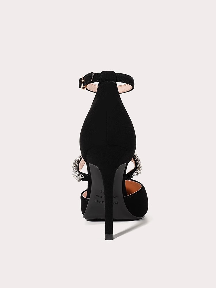 Low-heeled thin high-heeled we - Wide Fit Heels avis et prix
