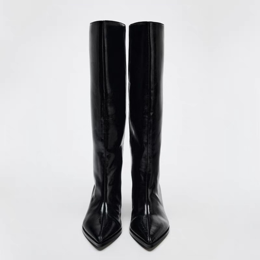 2026 Wide Boot Tube Pointed To - Wide Fit Heels avis et prix