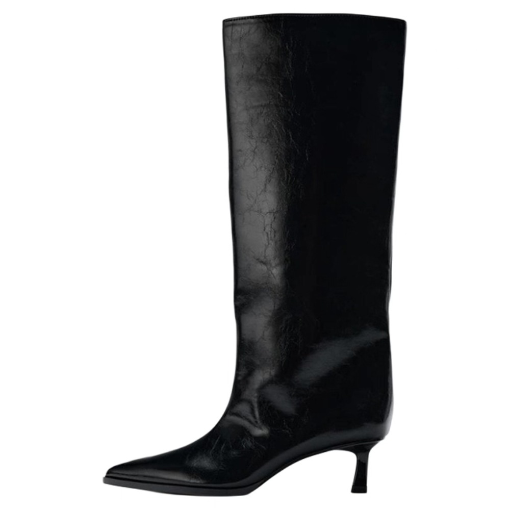 2026 Wide Boot Tube Pointed To - Wide Fit Heels avis et prix