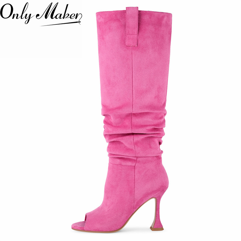 Onlymaker Peep Open Toe Pleate - Wide Fit Heels avis et prix